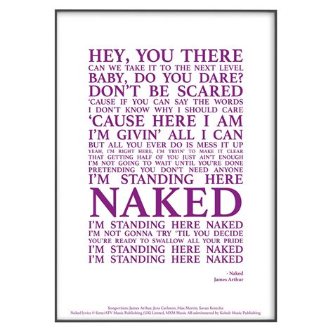 naked song lyrics